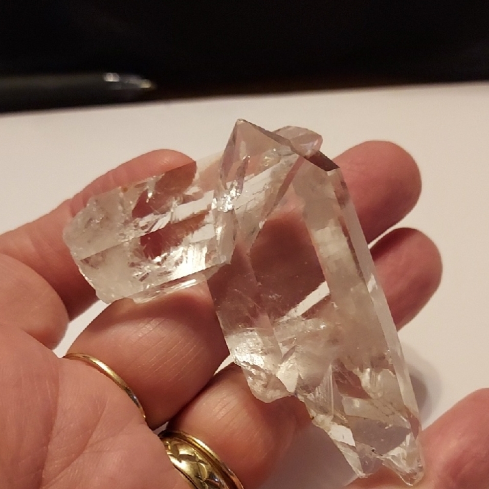 Clear Quartz Crystal Cluster
